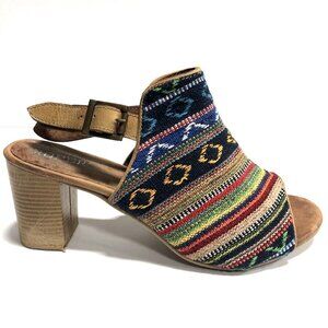 Roper Multicolor Patterned Sandals